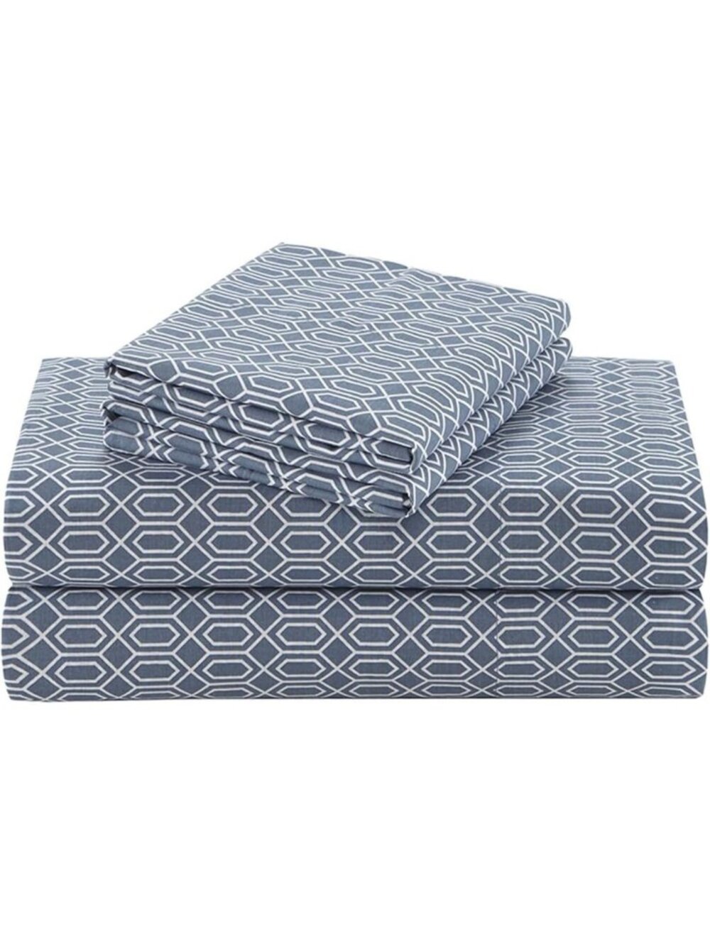 Soft Cotton Twin Sheet Set - Breathable, Naturally Cool, 14" Pocket, All